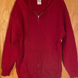 Super Comfy Basic Zip-up Sweatshirt